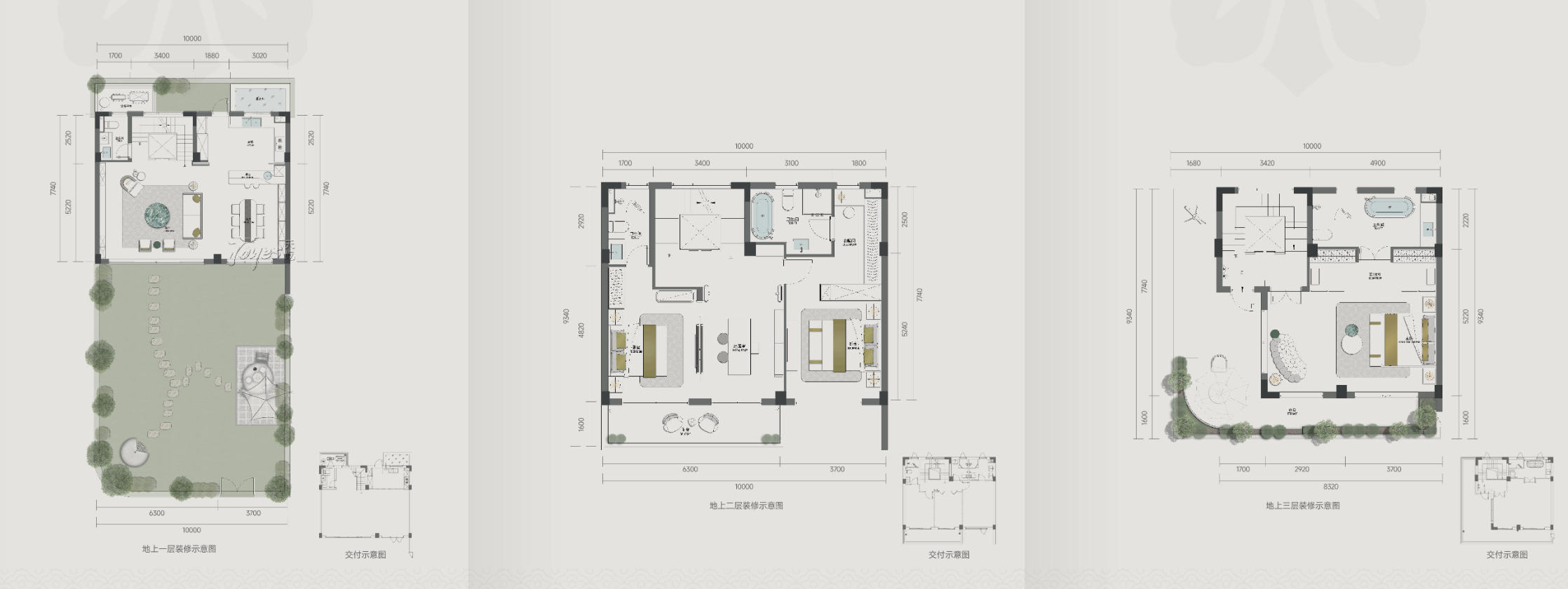 232㎡别墅户型图